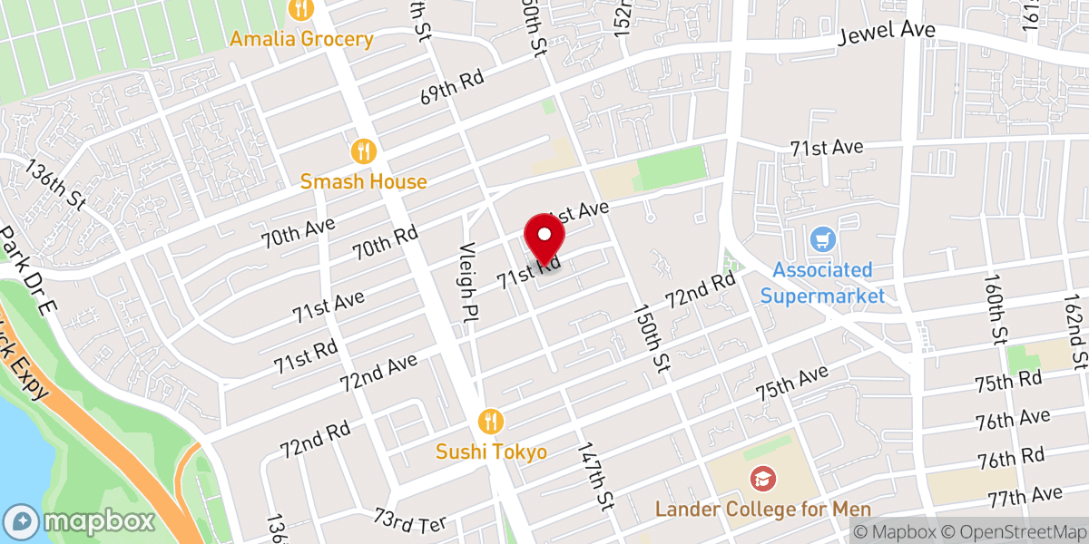 Map showing location of Our Jewish Children Initiative Inc