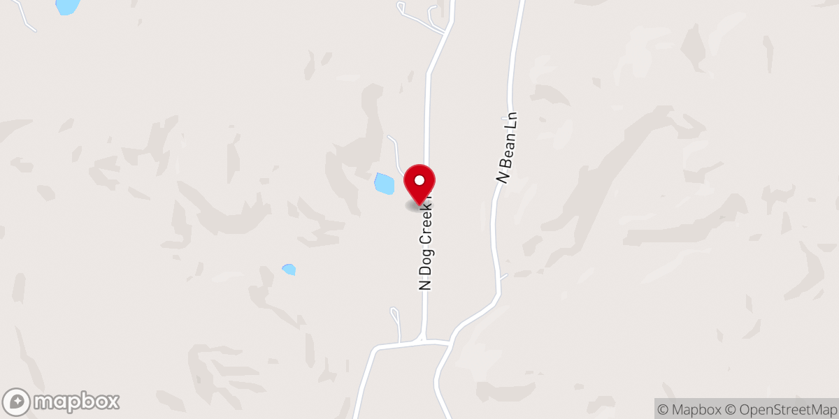 Map showing location of Charity United Baptist Church
