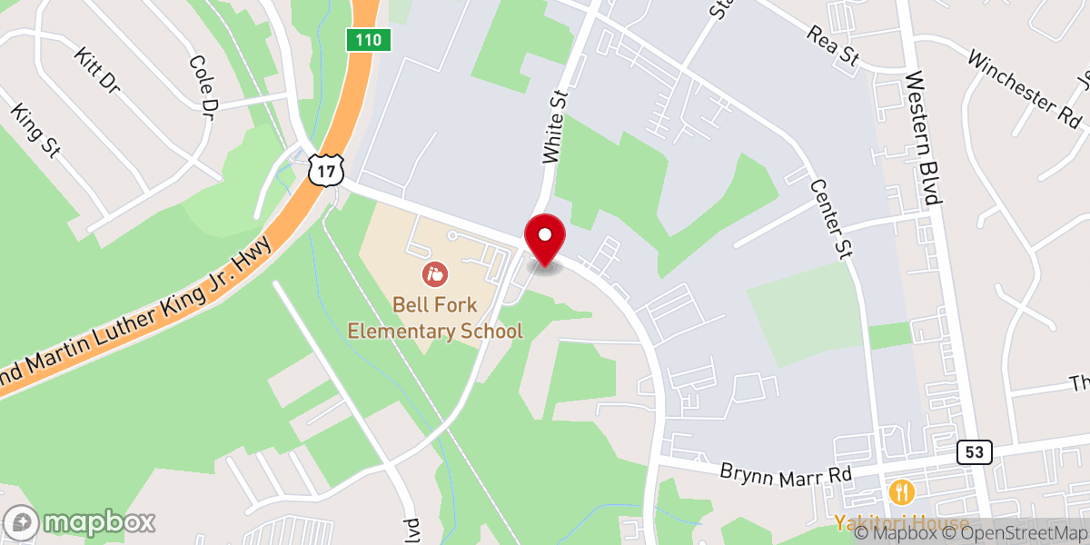 Map showing location of Liberty Church Jax