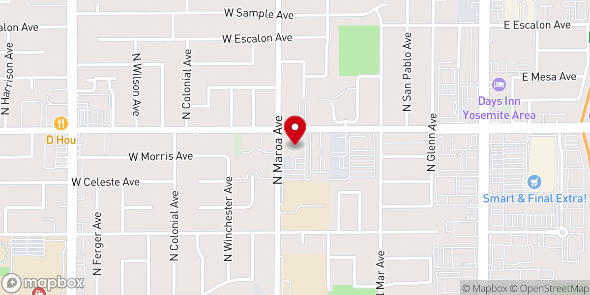 Map showing location of Saint Anthony of Padua Catholic Church