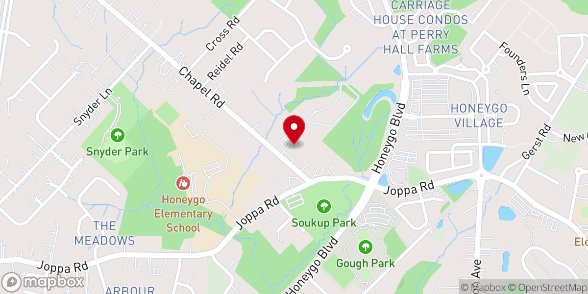 Map showing location of Chapel Hills Farm & Nursery