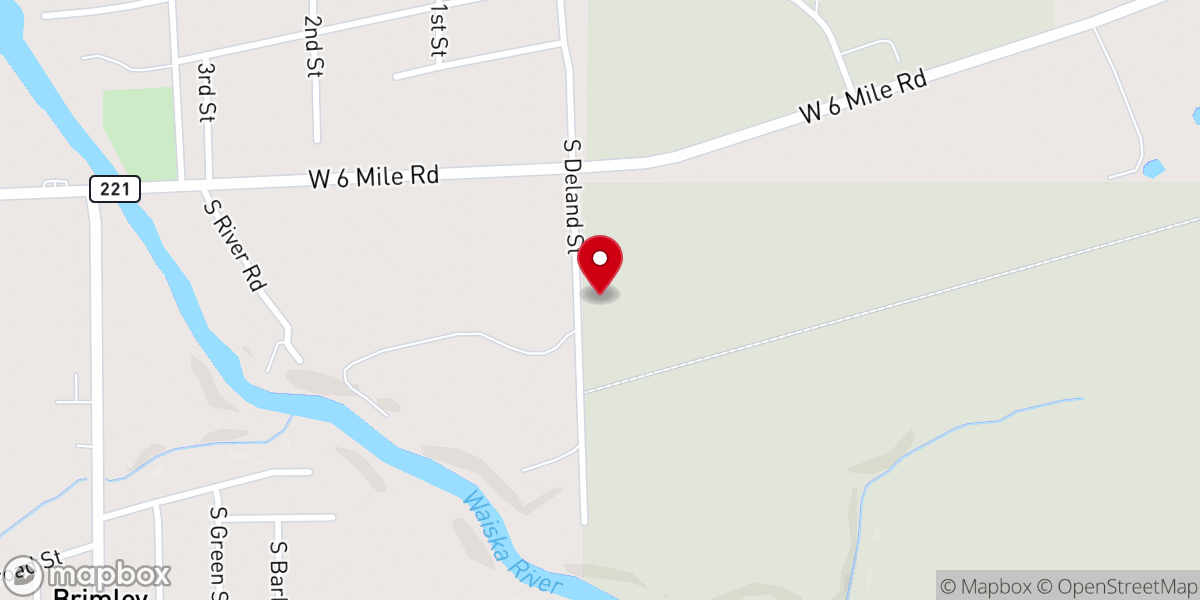 Map showing location of The Crane House