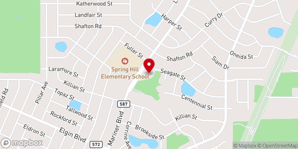 Map showing location of Providence Church