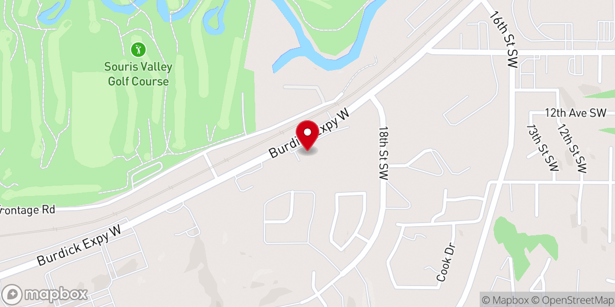 Map showing location of Break Forth Bible Church