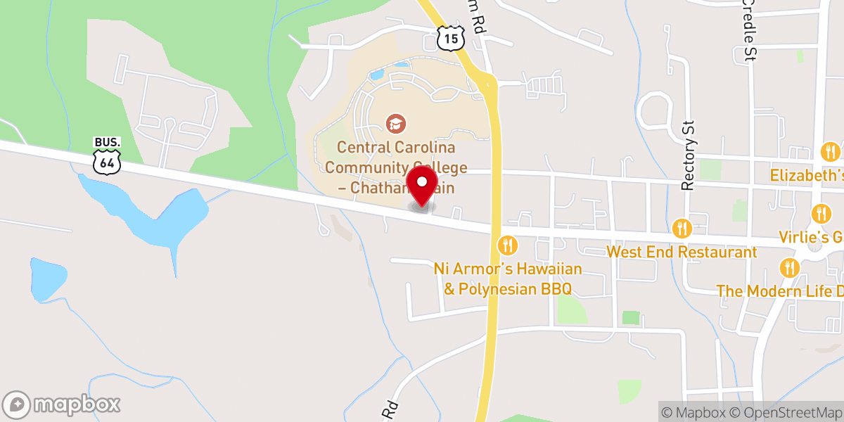 Map showing location of The Phoenix Bakery