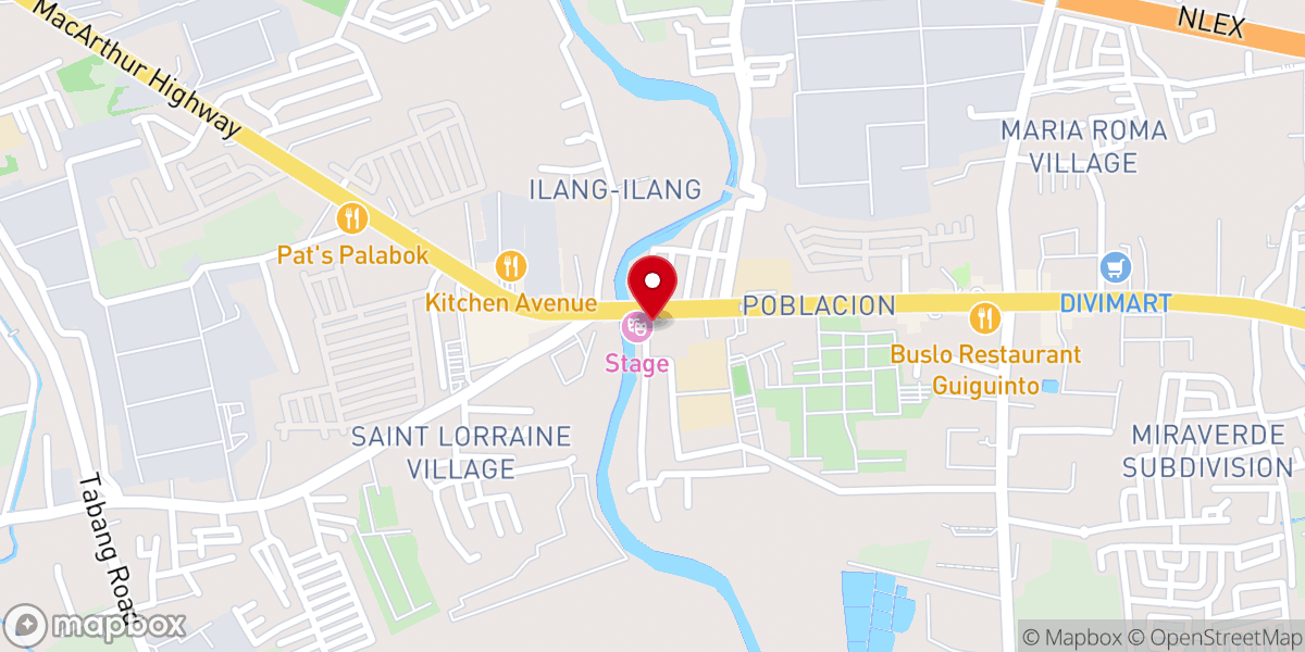 Map showing location of San Ildefonso Parish Church - Poblacion, Guiguinto, Bulacan, Diocese of Malolos