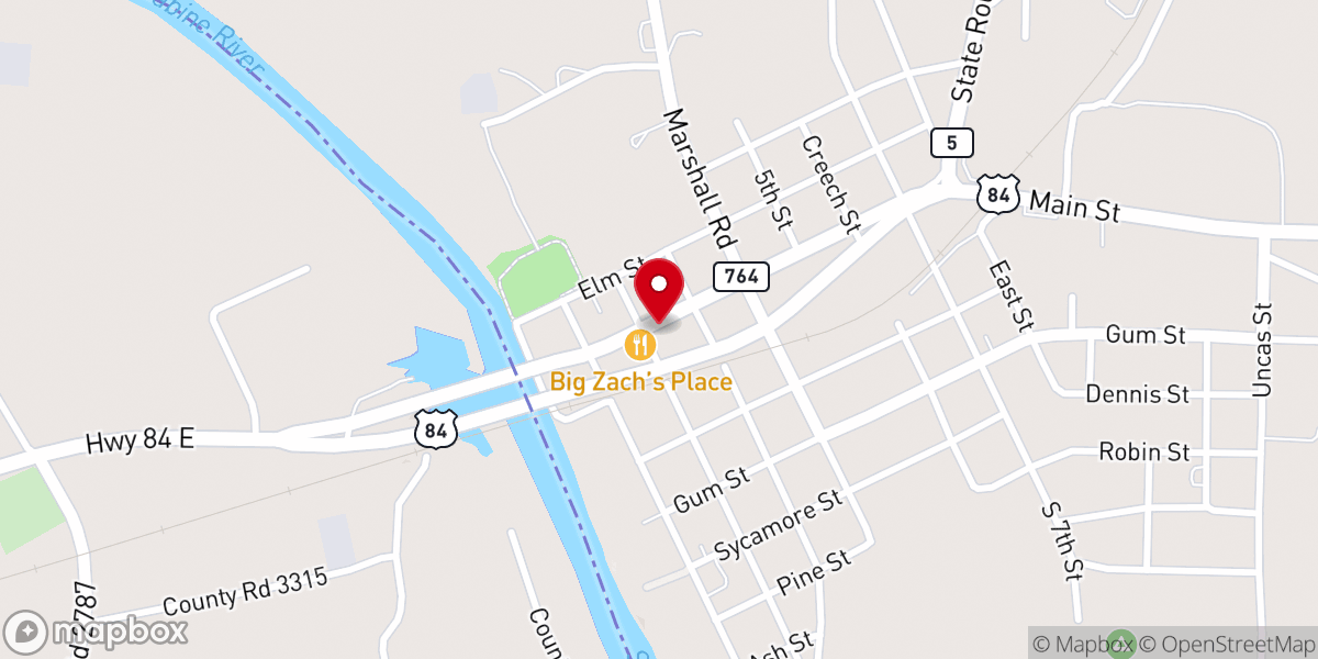 Map showing location of Town of Logansport