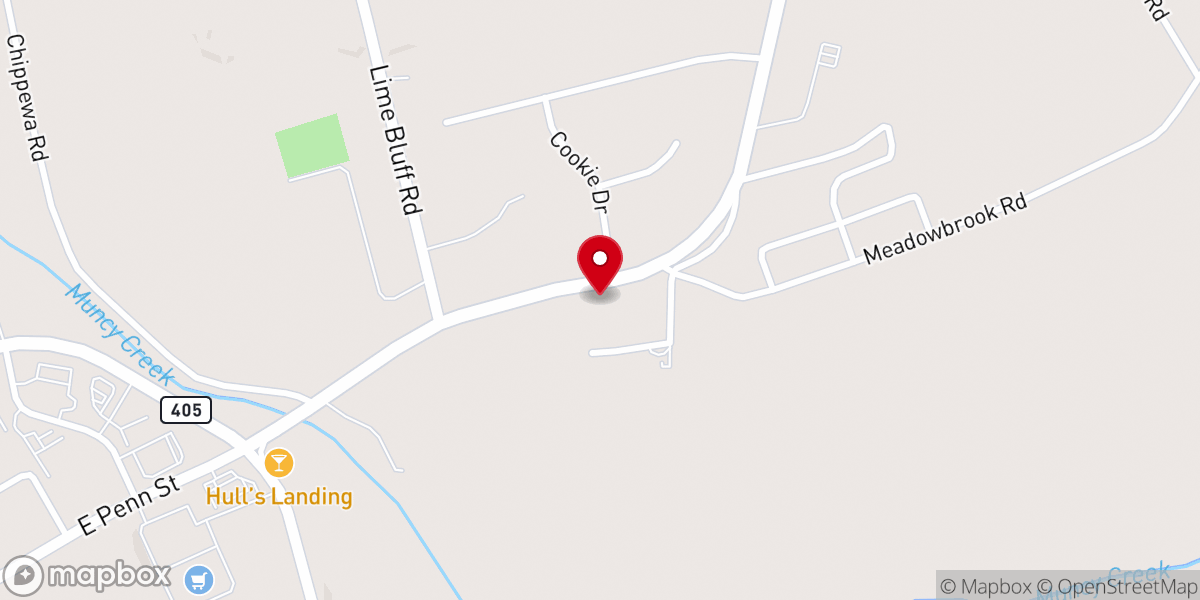Map showing location of Christian Life Fellowship