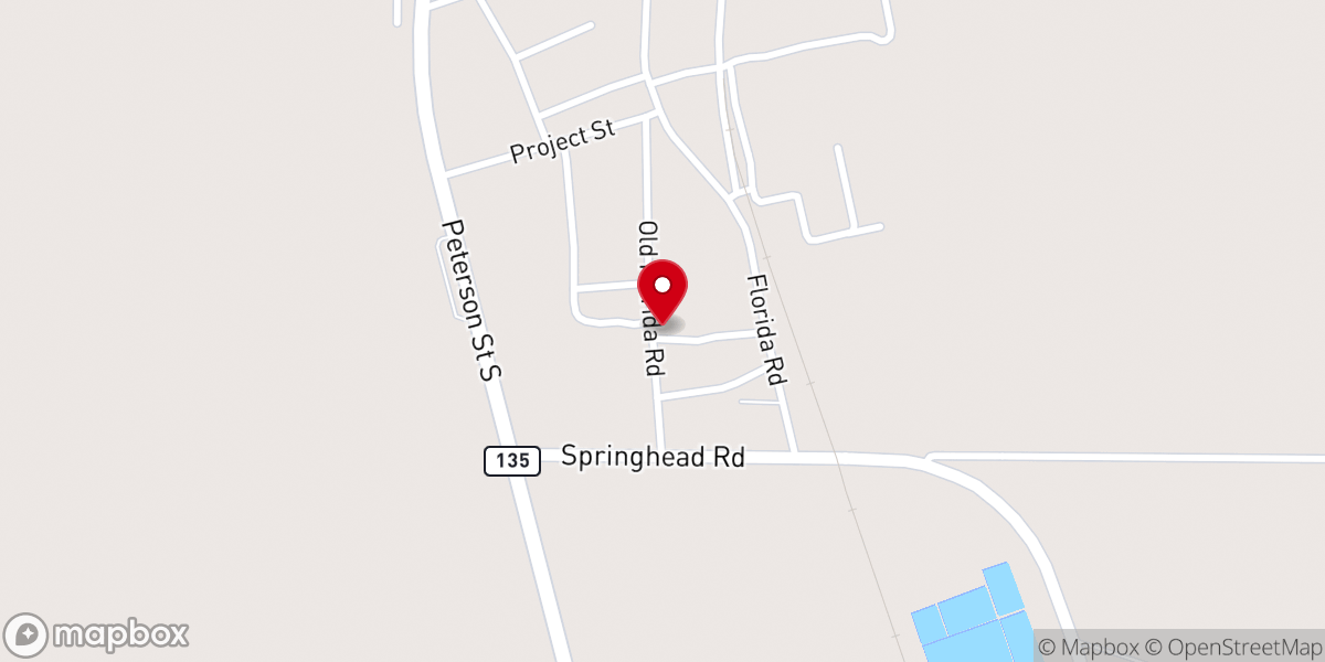 Map showing location of Union Holiness House