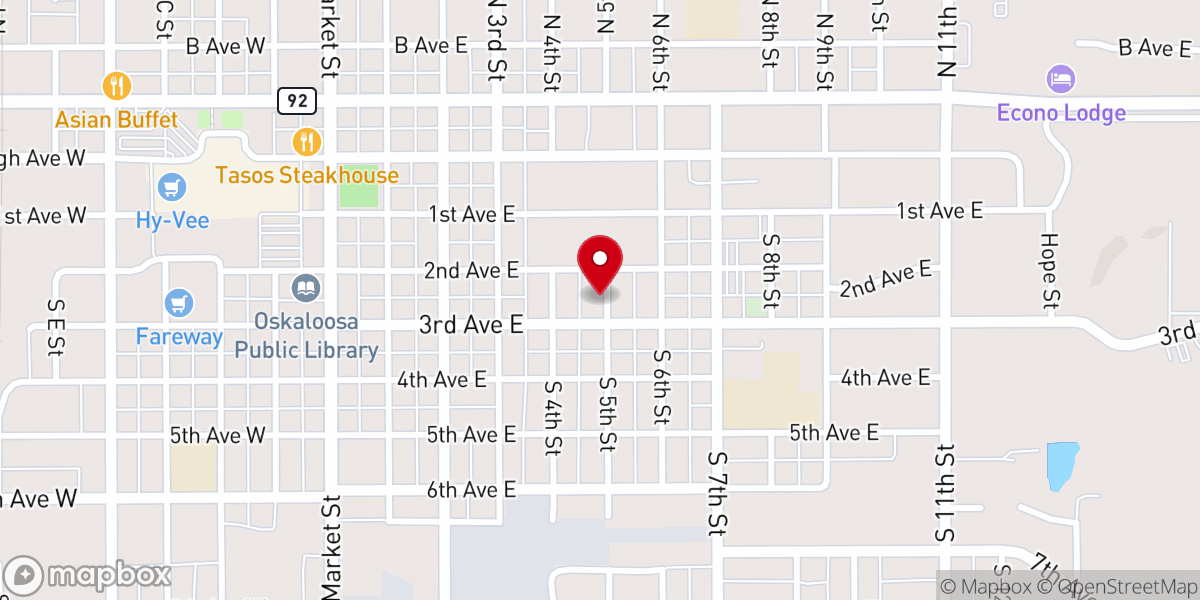 Map showing location of 4 Real Church