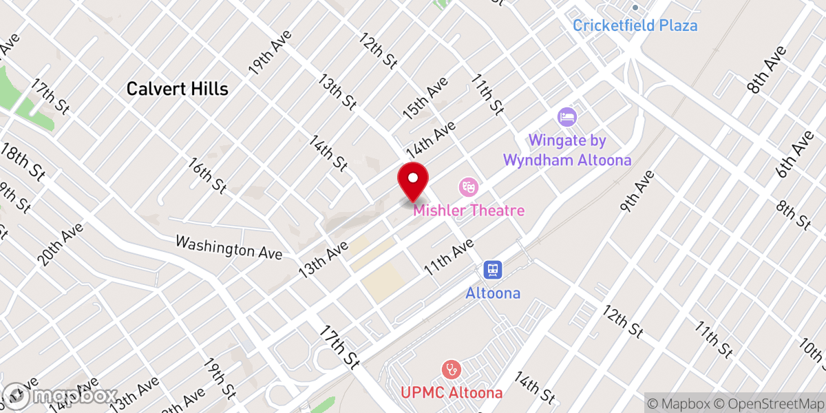 Map showing location of Cathedral of the Blessed Sacrament