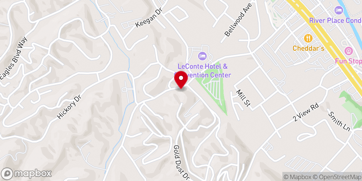 Map showing location of Amazing Grace Independent Baptist Church