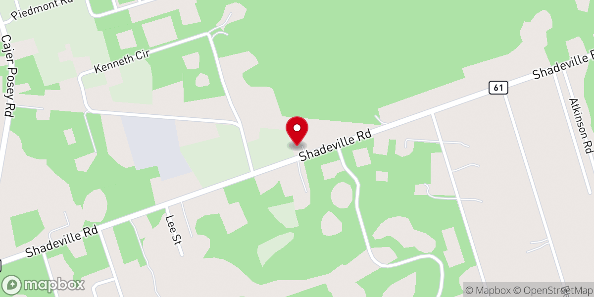 Map showing location of Oyster Bay Church of Christ