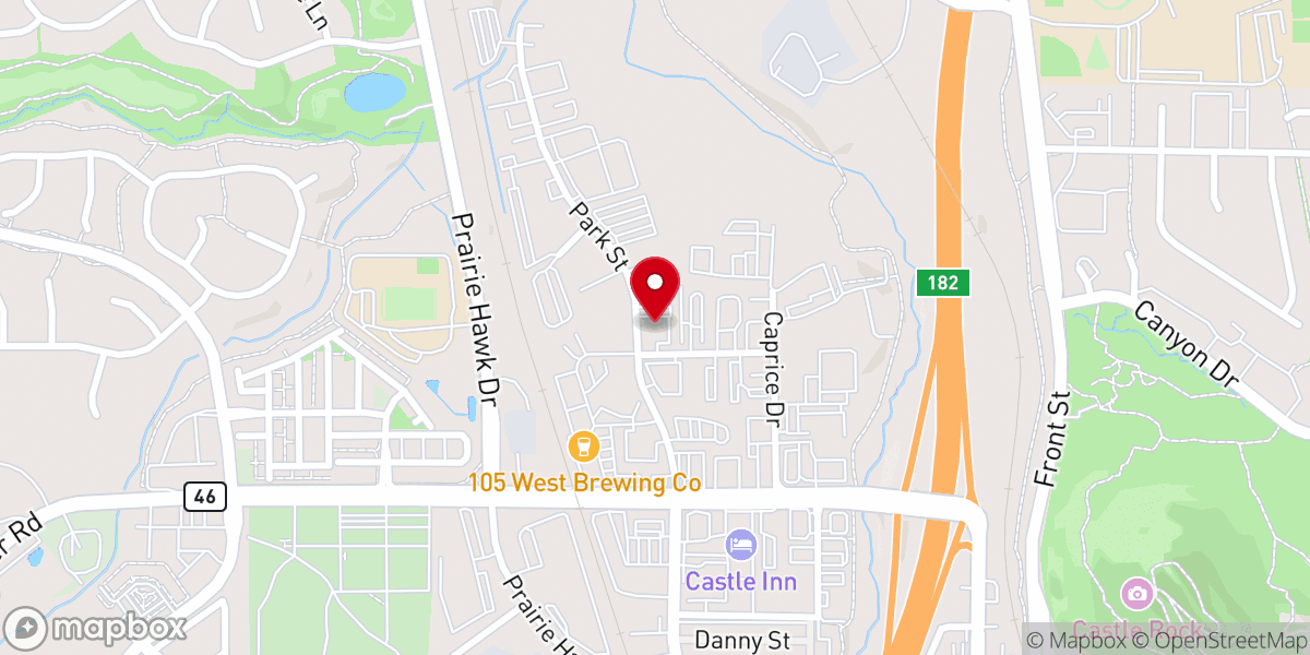 Map showing location of The Connection Church of the Nazarene