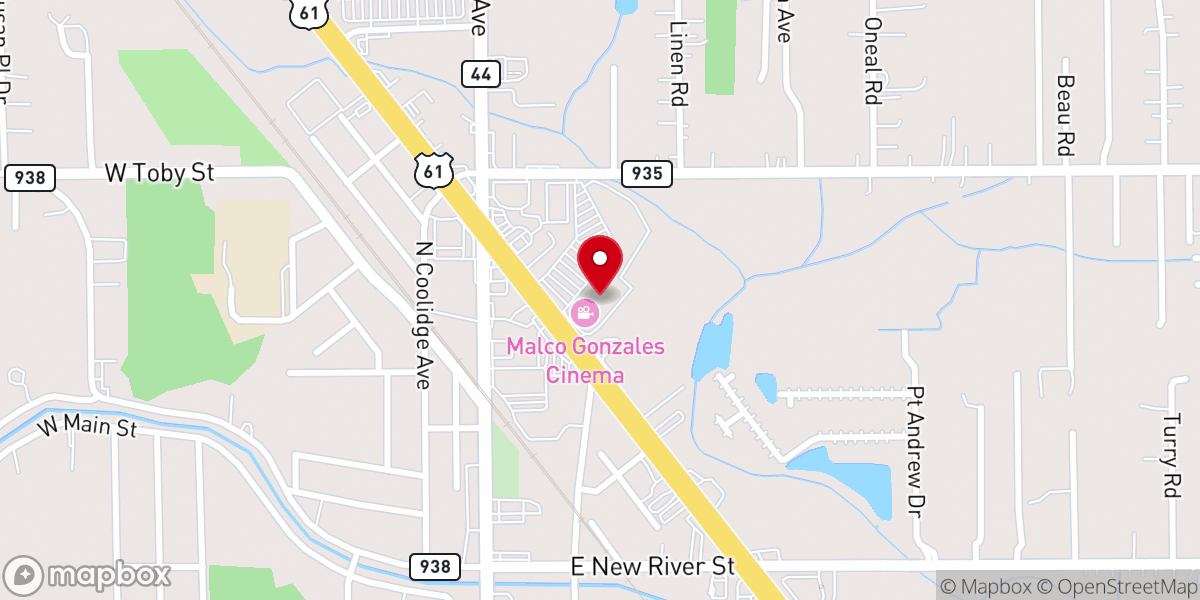 Map showing location of Premier Lanes