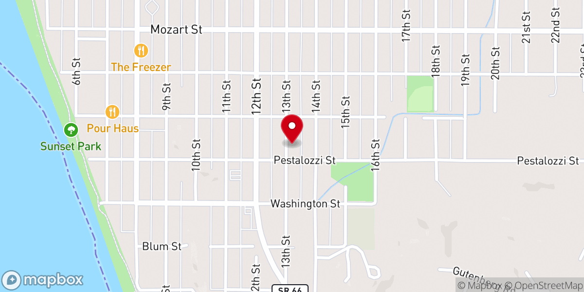 Map showing location of Seventh Day Adventist Church - Food Distribution Center
