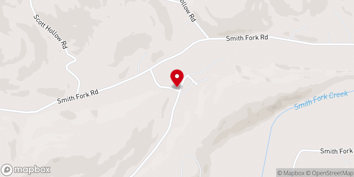 Map showing location of Fuller Chapel United Methodist Church