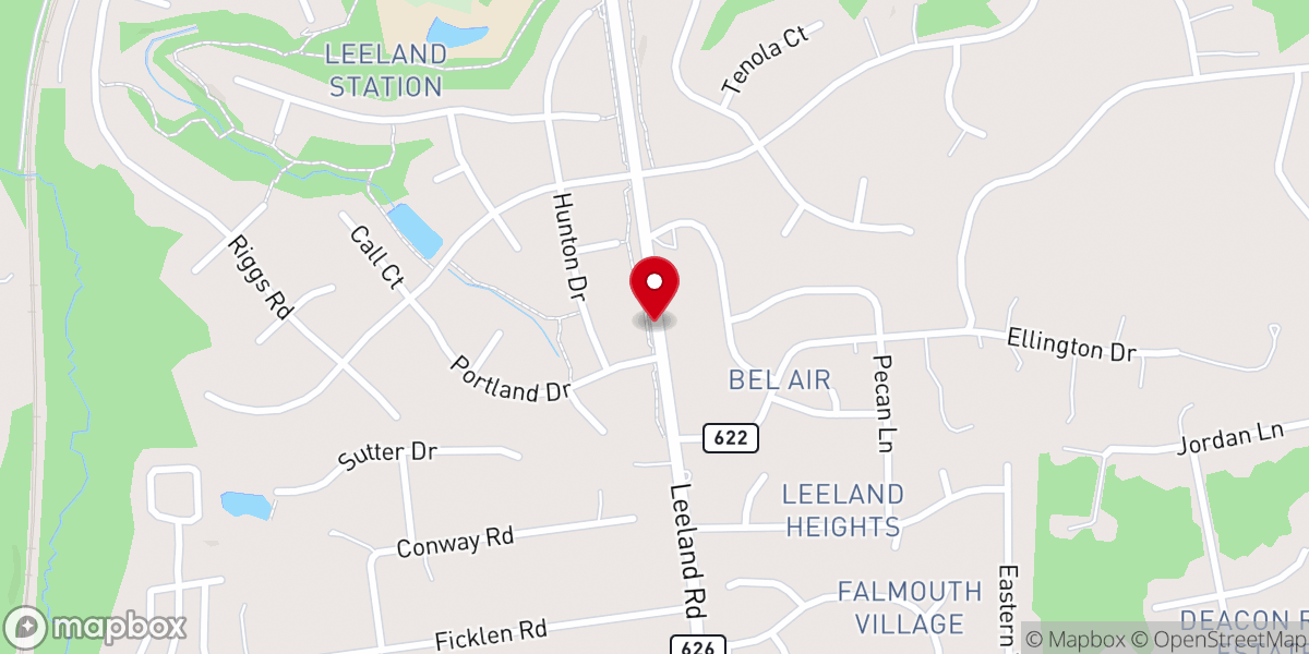 Map showing location of Miracle Faith Ministries