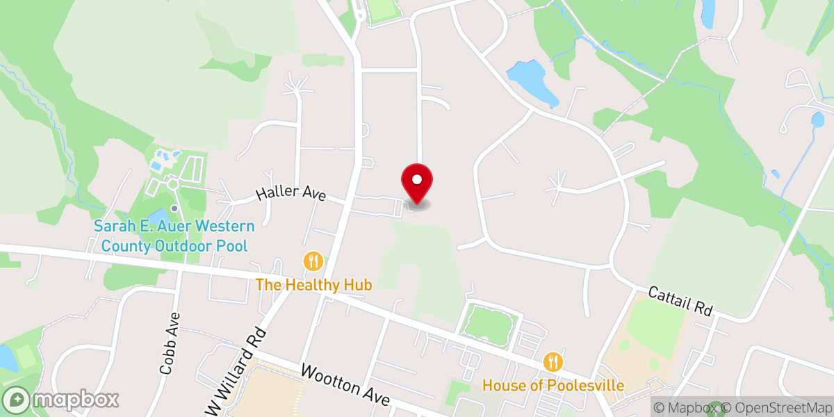 Map showing location of Memorial United Methodist Church
