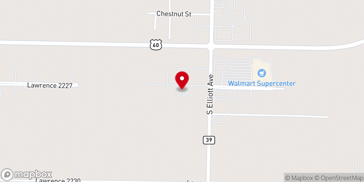 Map showing location of Faith Worship Center