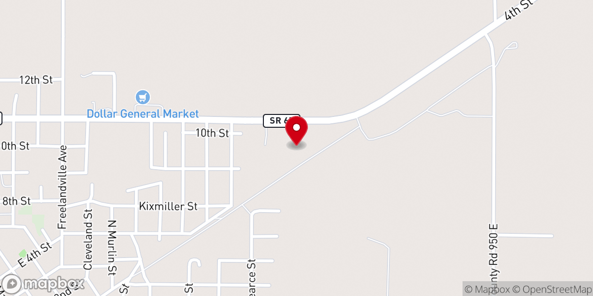 Map showing location of Word of Life Church