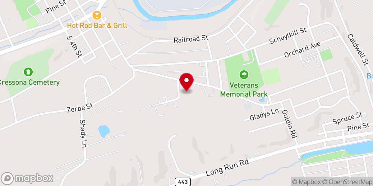 Map showing location of Grace Free Church