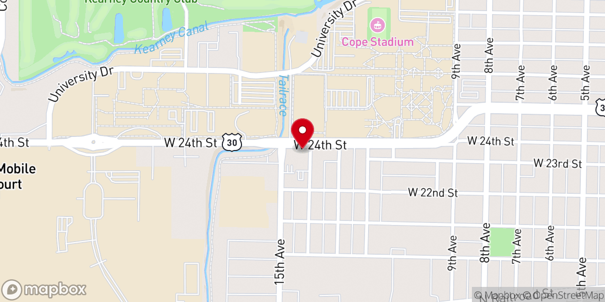 Map showing location of Christian Student Fellowship