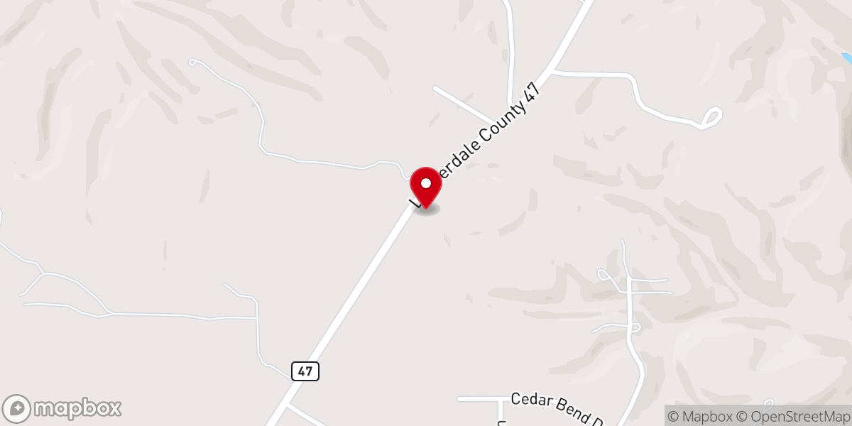 Map showing location of Kilburn Church of Christ