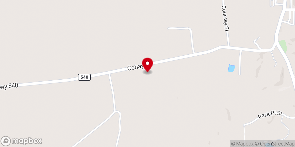 Map showing location of Jesus name church