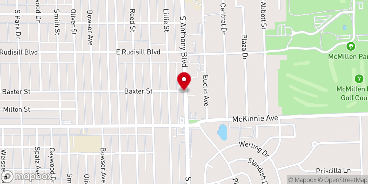 Map showing location of Christ Church of Faith Incorporated