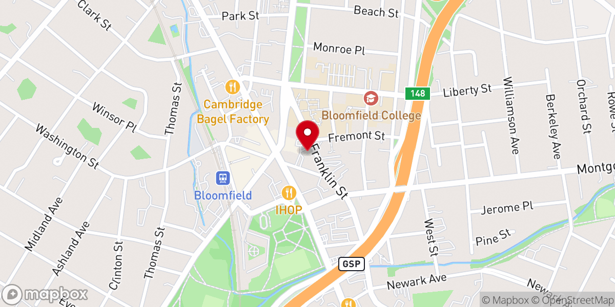 Map showing location of Temple of Radiant Light