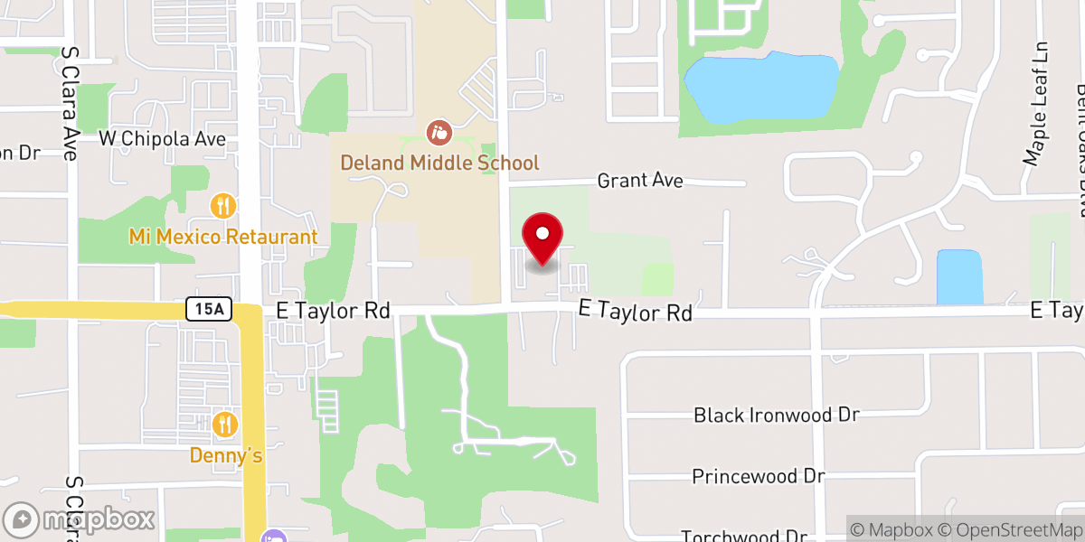 Map showing location of lil lambs sanctuary church