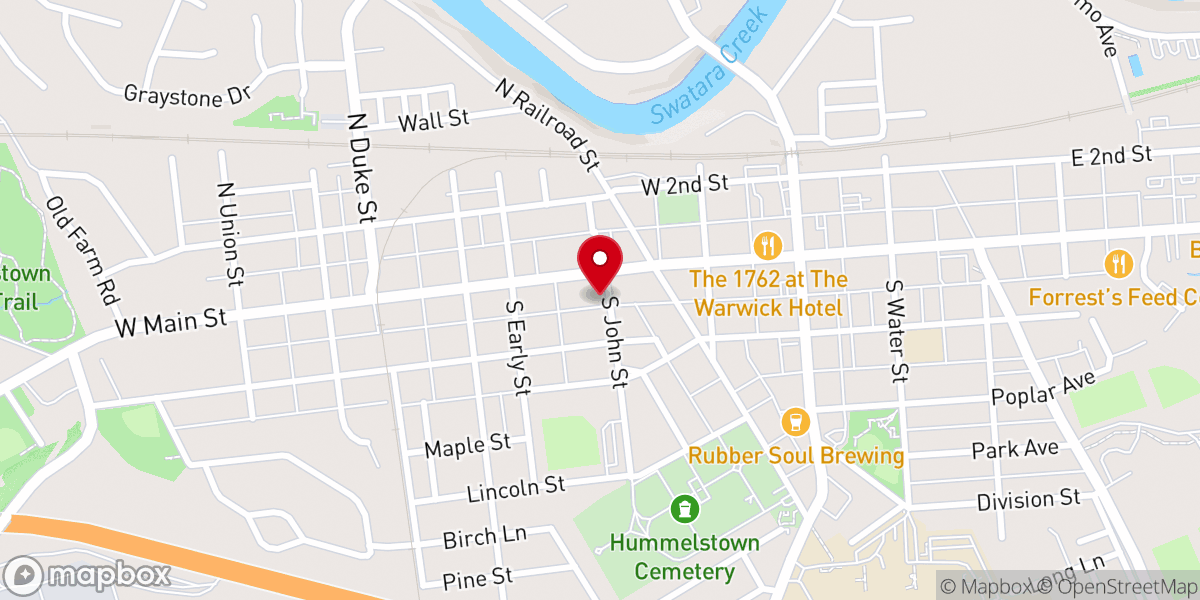 Map showing location of Maranatha Catholic Books and Gifts
