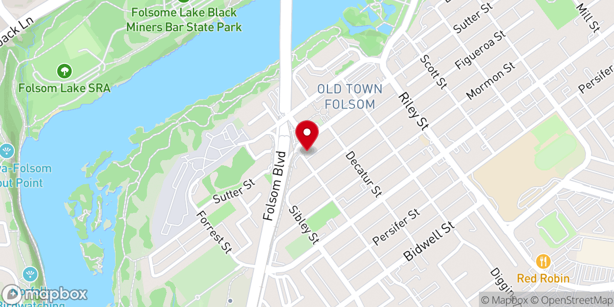 Map showing location of River Rock Church