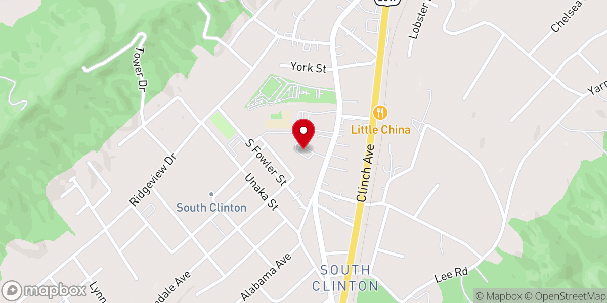 Map showing location of Iglesia Bautista La Verdad