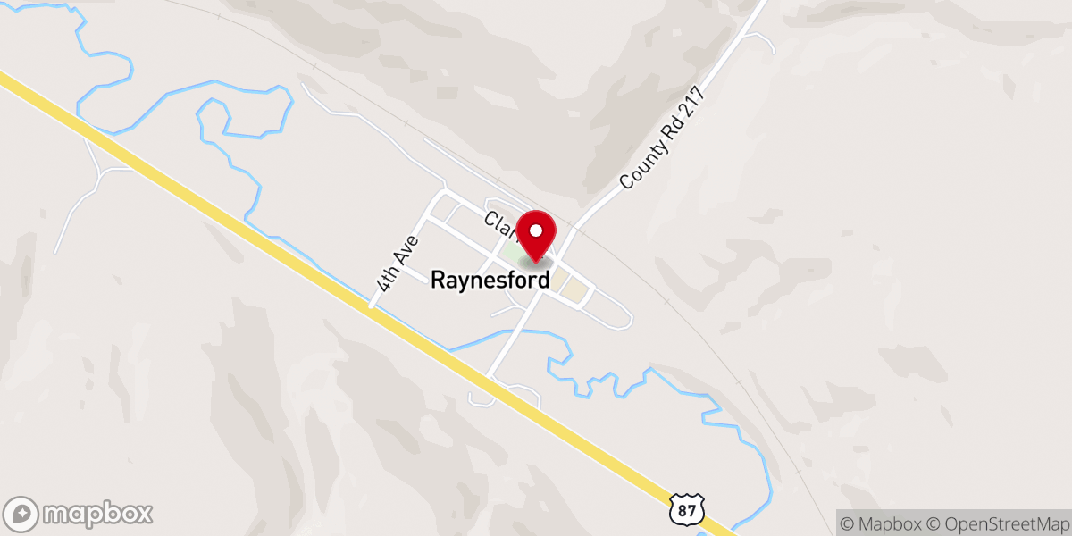 Map showing location of ST Marys Catholic Church