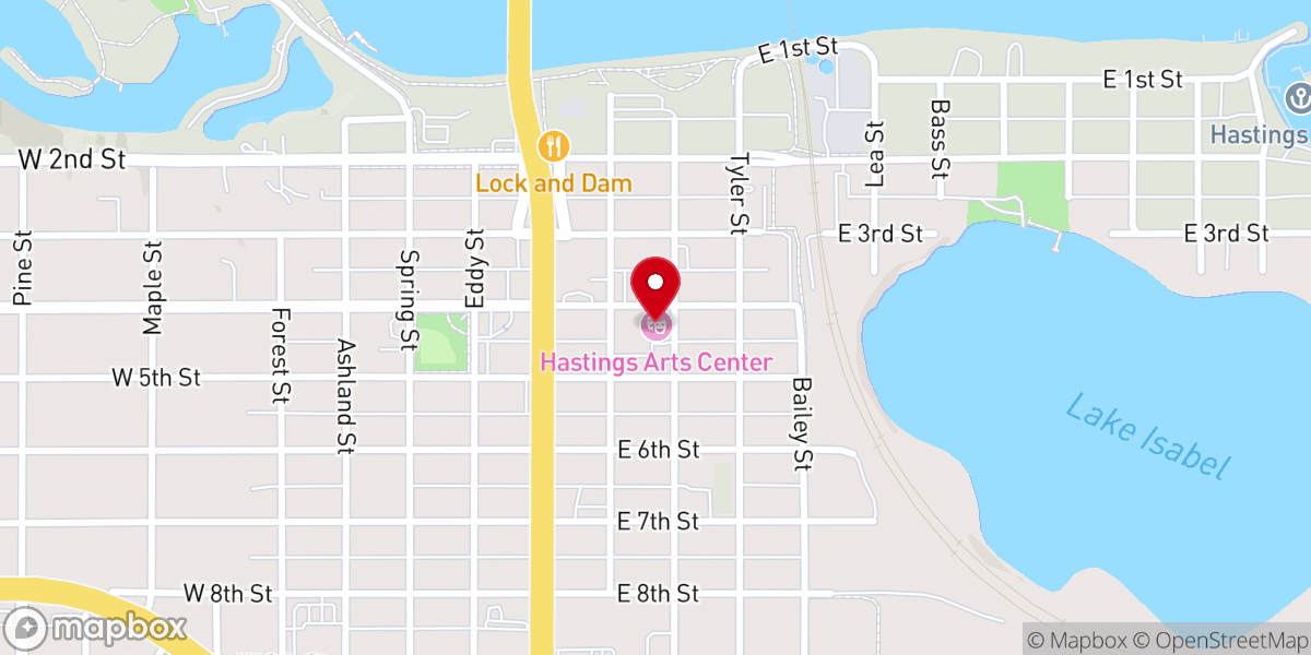 Map showing location of The Journey Church