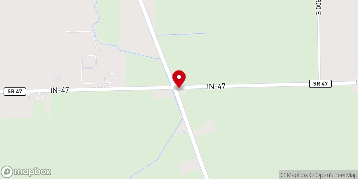 Map showing location of Christian Liberty Church