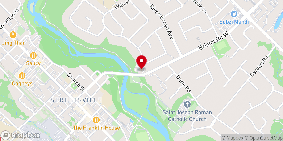 Map showing location of St. Ilija Macedonian Orthodox Church