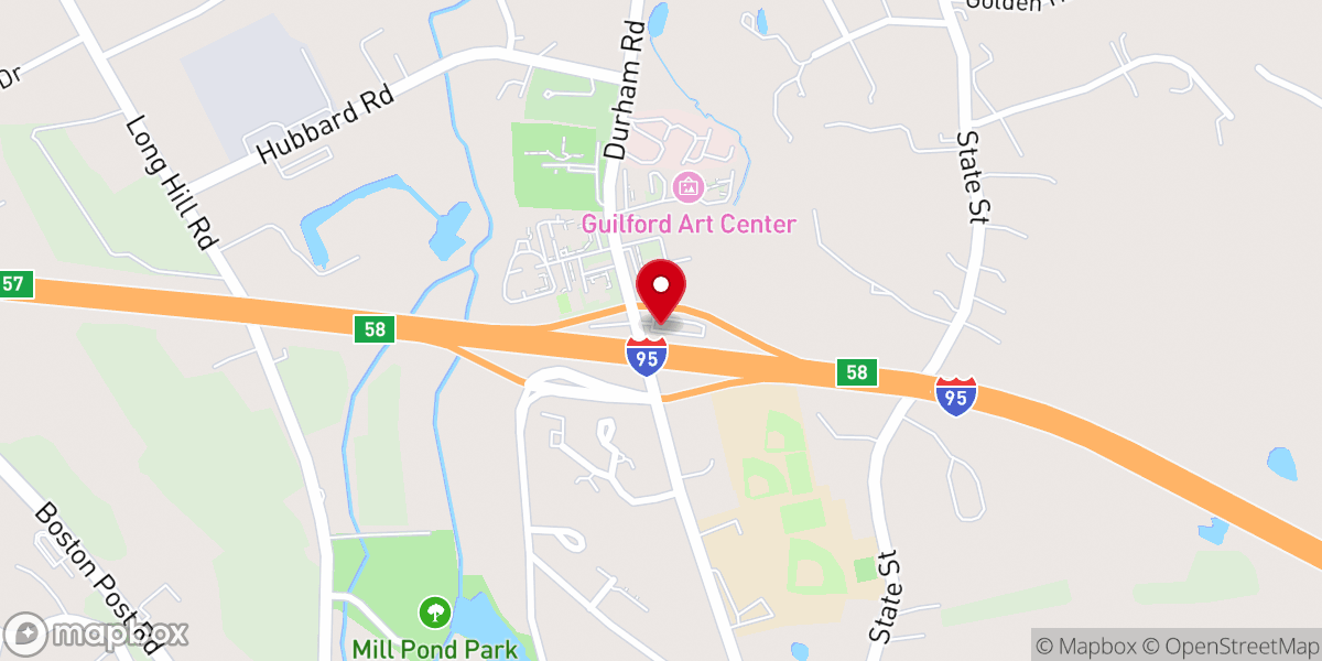 Map showing location of Park & Ride- Church St East