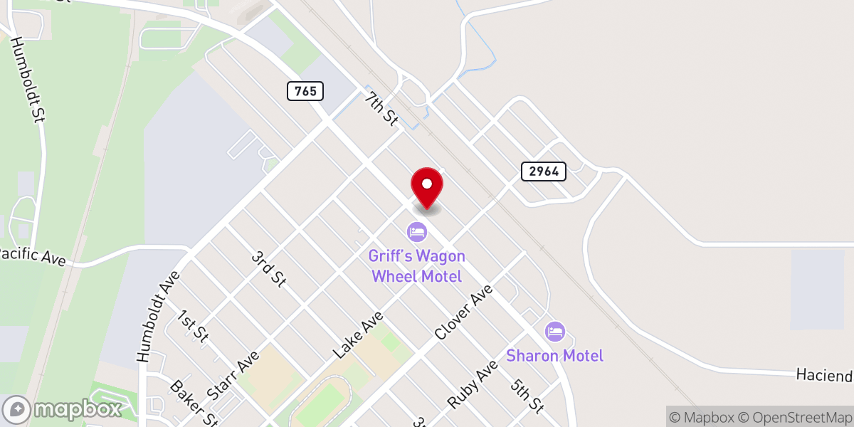 Map showing location of Wells Presbyterian Church
