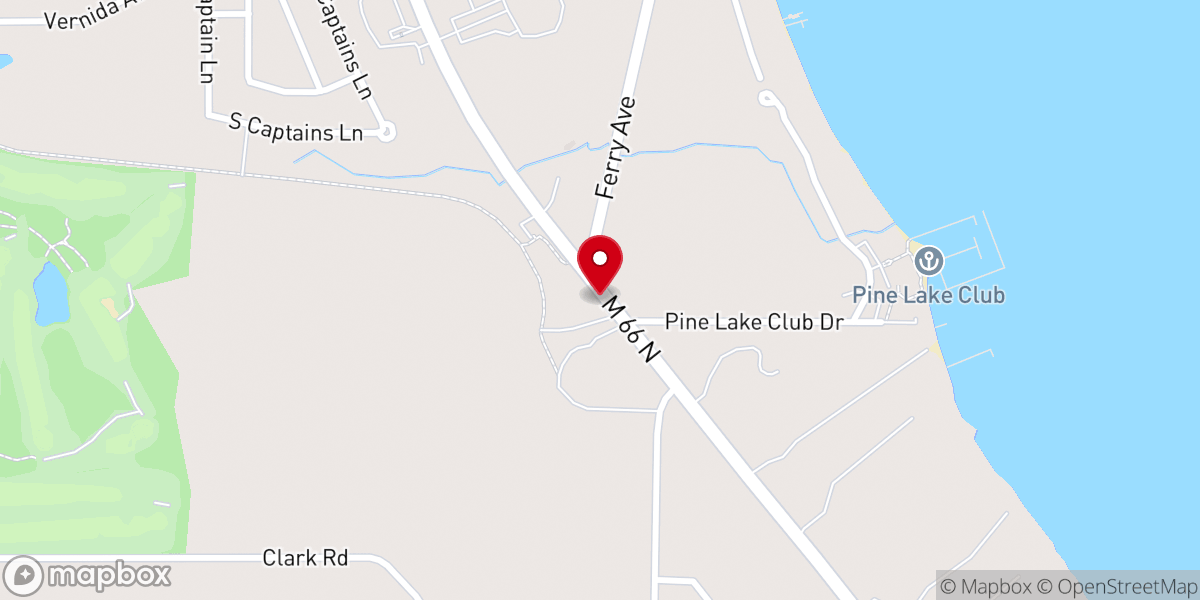 Map showing location of Fruit of the Vine Ministries