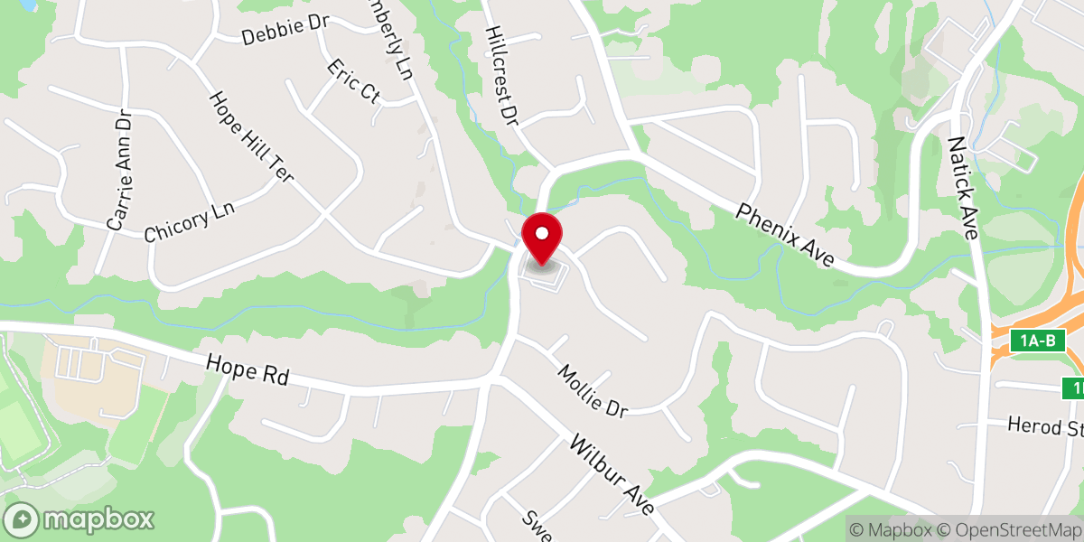 Map showing location of Legacy Church Office