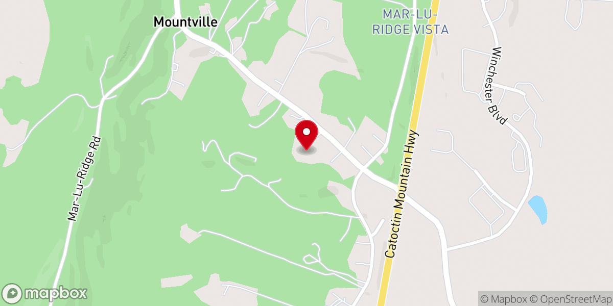 Map showing location of Sunnyside New Life Community Church