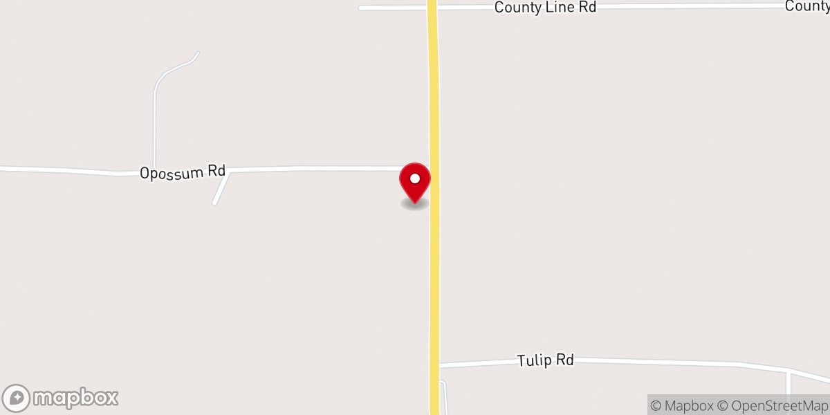 Map showing location of New Way Country Church