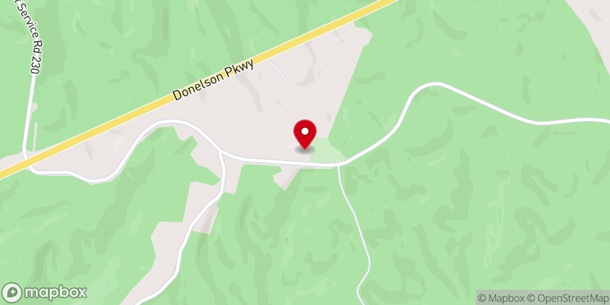 Map showing location of Walnut Grove Baptist Church