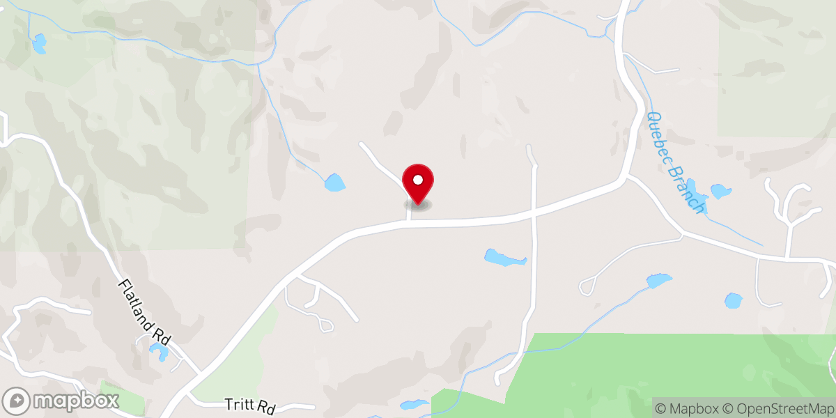 Map showing location of Harmony Church of God