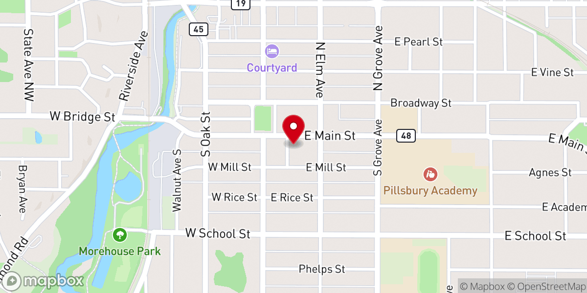 Map showing location of Redemption Church