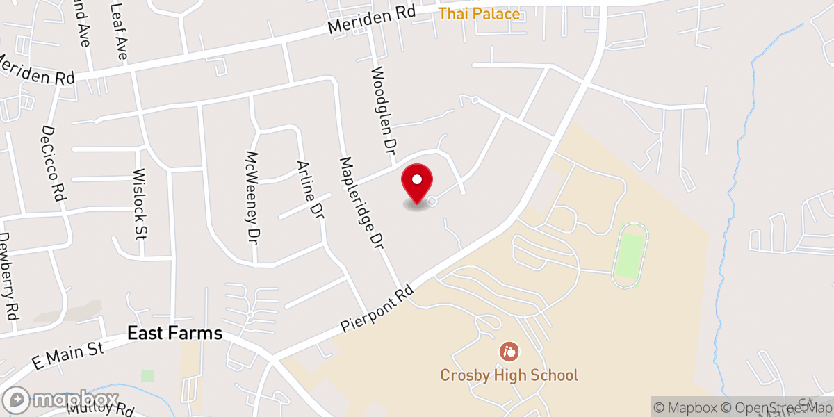 Map showing location of St Leo the Great Church