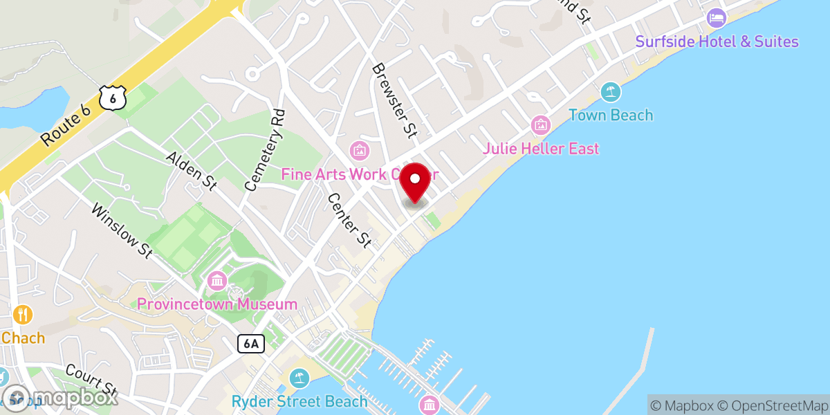 Map showing location of The Captain's Daughters